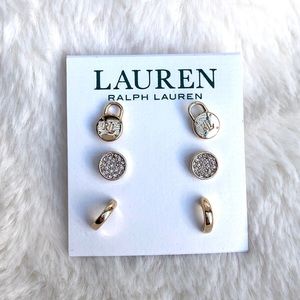 Ralph Lauren Earring Set